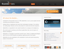 Tablet Screenshot of bubbleworx.com